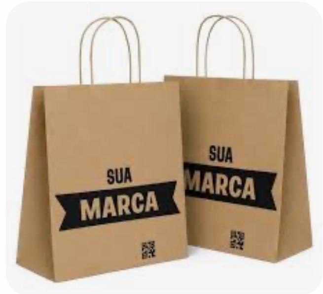 Sacolas kraft personalizadas