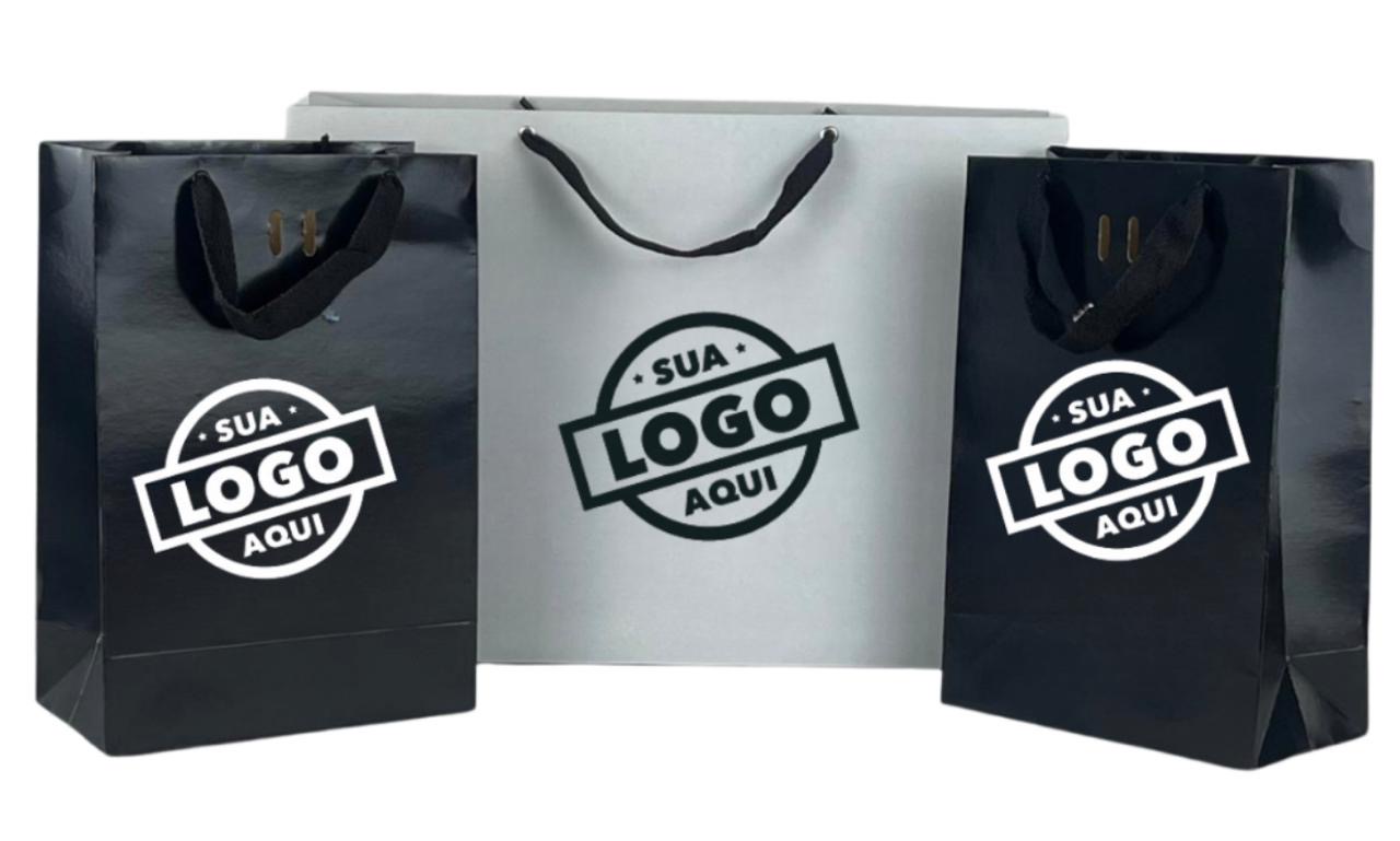 Sacolas com acabamento sofisticado